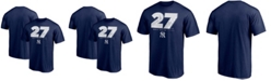Fanatics Men's Navy New York Yankees Hometown World Series Titles T-shirt